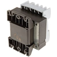 transformador del montaje del panel 63VA, CA de 230 V, CA 2 primario x, de 400 V CA 12V secundaria