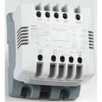 40VA DIN Rail Transformer, 215Vac, 230Vac, 245Vac, 385Vac, 400Vac, 415Vac Primary 2 x