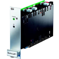 Fuente de alimentación, fuente de alimentación 19", AC/DC Maxpower, 100 W, solo, MÁXIMO 112, montaje del estante