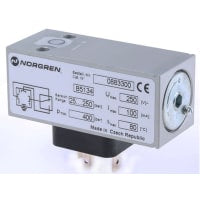 Interruptor de presión, barra de 25-250, aluminio