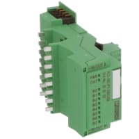 La entrada-salida de la extensión 16 del PLC, amplía el módulo básico, pinta Empujar-En, PLC-V8C/PT-24DC/EM