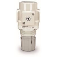 Filtre el regulador, 1/4NPT, mordaza del emb, funct de la expulsión