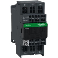 Contactor LC1D, 600VAC, 12A, IEC con las opciones, serie de TeSys Deca