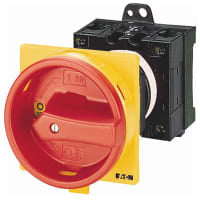 Interruptor No-Fusible de la desconexión, 6 montaje de la parte posterior de poste, N.O., 32 A, 13 kilovatio, IP65