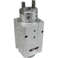 Agarrador, dedos rotatorios 2 , paralelos, casquillo del interruptor, identificación de 16m m, 180 grado