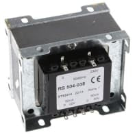 CA Secondary de la CA Primary 20V de 100VA Chassis Mounting Transformer 2 Output 230V