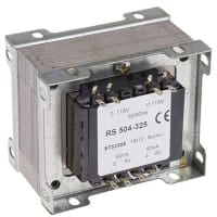 El transformador del montaje del chasis 100VA 2 hizo salir 115 la CA primaria 9V de la CA 230V secundaria