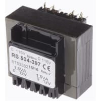 El transformador del PWB 3VA 2 hizo salir 115 la CA primaria 12V de la CA 230V secundaria