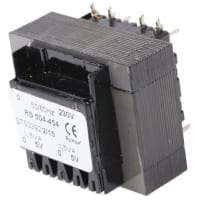 El transformador 2 del PWB 3VA hizo salir la CA primaria 5V de la CA 230V secundaria