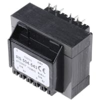 El transformador del PWB 6VA 2 hizo salir la CA primaria 6V de la CA 230V secundaria