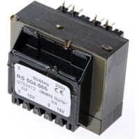 El transformador del PWB 6VA 2 hizo salir la CA primaria 15V de la CA 230V secundaria