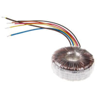 El transformador 50VA de Toroidal 2 hizo salir 230VAC x 2 primario 18VAC secundario