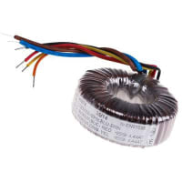 El transformador 80VA de Toroidal 2 hizo salir 230VAC x 2 primario 9VAC secundario