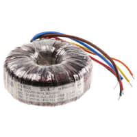 El transformador 160VA de Toroidal 2 hizo salir 230VAC x 2 primario 25VAC secundario