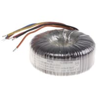 El transformador 225VA de Toroidal 2 hizo salir 230VAC x 2 primario 12VAC secundario
