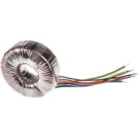 Salida del transformador 225VA 2 de Toroidal 115, 230VAC x 2 primario 30VAC secundario