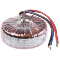 El transformador 150VA 1 de Toroidal hizo salir 230VAC 11.8VAC primario secundario