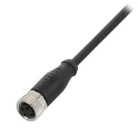 Escoja Cordset terminado, hembra M12 a la coleta, 5 m, TPE, serie de BCC