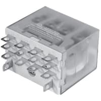 Relais enchufable superior 4Pdt 15A 24Vdc