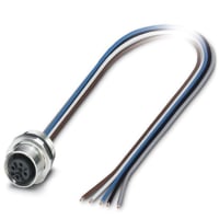 Cable; Sensor/acto; Panel Feed-Through; Posición de 5; M12; VA SACC-E-M12FS-5CON-M16/0,5