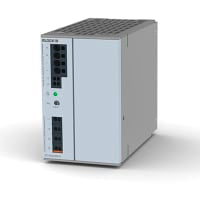 Fuente de alimentación, AC-DC, estruendo trifásico Vin 320-575V Vout 24V, 20A con alza de la energía