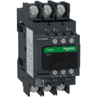 Contactor LC1D, 3P, anillo Treminals, 40A, 208V, 50/60 hertzio, serie de TeSys Deca