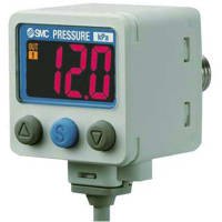 Limpie el interruptor con la aspiradora, 2 color, 1/8Rc, NPN, 0 a -14.69PSI, los 2m