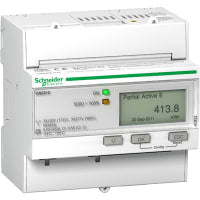 El metro de la energía, iEM3210 3PH, 1A o 5A CT, clase 0.5S, pulso hacia fuera, MEDIADOS DE, 1