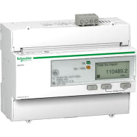 El metro de la energía, iEM3365 3PH, 125A directo, clase 1, BACnet, 4 quad, 1 DI, 1