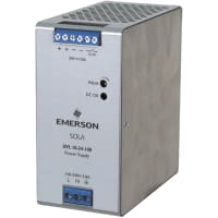 Fuente de alimentación de AC-DC, carril del estruendo, sola salida, 24V, 10A, 85-264V, serie de SVL