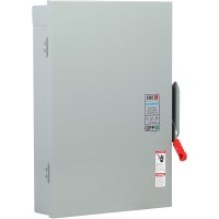 El interruptor de seguridad, 400A, 3 poste, 600V, 3W, No-Fundió Hd, tipo 1, serie de HNF