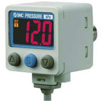 Limpie el interruptor con la aspiradora, 2 color, 0 a -14.69PSI, 1/8Rc, PNP+anal