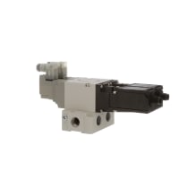 Válvula, relevación de presión residual, ISO13849-1, 3/8NPT, M12 (Omron)