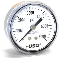 Galga, presión, 2" 1522 0-200 PSI 1/"4 LM