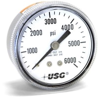 Galga, presión, 2" 1522 0-60 PSI 1/"4 CBM