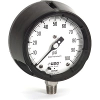 Galga, presión, 4.5" 1981 0-1000 PSI 1/"2 LM