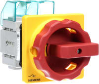 PUERTA ROTATORIA del INTERRUPTOR 3P R/Y 25A 1HOLE del DISCO