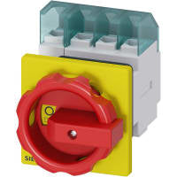 Puerta rotatoria del interruptor 4P R/Y 25A 1Hole del disco