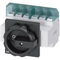 El interruptor 6P 32A 440V del disco abre la operación del negro