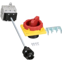 Base rotatoria del interruptor 3P R/Y 63A Dinrl del disco