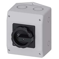 Interruptor W/SCR CVR, NEGRO H, NO/NC de 63A 3P ENCL T4X