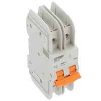 Circuit Breaker Thermal Magnetic 2 Pole 1 A.C. Curve Series UL489 TMC 8 Series
