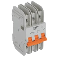 Serie magnética termal de la serie UL489 TMC 8 de la curva del interruptor 3 poste 15 A.C.
