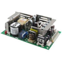 Fuente de alimentación, AC-DC, Cuadrángulo-HACIA FUERa: 12V/24V/-12V/5V 5A/4A/1A/2A 110W, marco abierto