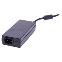 Fuente de alimentación, AC-DC, ITE, externo, 90 vatios, sola salida, 24V, tablero del escritorio de la clase I, C14