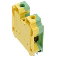 Conec modulares de tierra UT 35-PE/S del tornillo de bloque de terminales