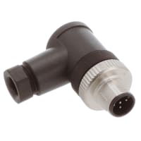 Conn de Sensor/actuator; male; angled; 5-pos; M12 SPEEDCON; conn del screw; conn del screw