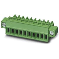 PCB Plug Screw 3.5m m 16AWG 160V 8A 6 Position Combicon Control Series