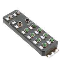 Módulo de la extensión del PLC, 16 Digital/entrada-salida análoga, plástico, 24 VDC, serie de Axioline E
