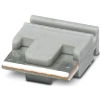 Solo puente enchufable; 8m m; Posición: 2; serie gris del relais del PLC Slimline